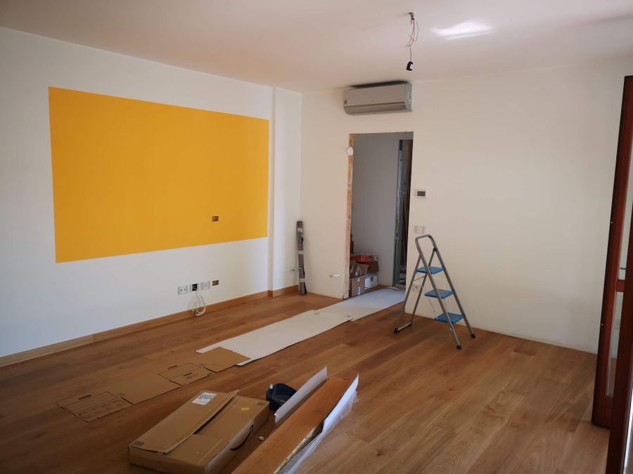 Altbauwohnung vor der Renovierung